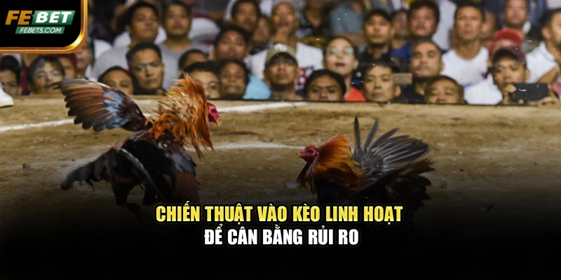 Chiến thuật vào kèo linh hoạt để cân bằng rủi ro